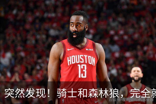 突然发现！骑士和森林狼，完全就是两个极端